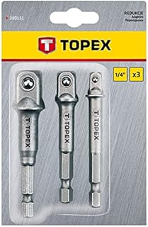 Ensemble d'adaptateurs topex 38d151 de 3 (1 4 1 2 et 3 8)