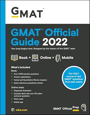 Guide officiel gmat 2022 : livre + banque de questions en ligne