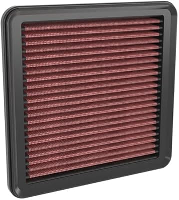 Filtre à air moteur k&n : haute performance, haut de gamme, lavable, filtre