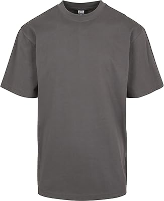 T-shirt surdimensionné à manches courtes et épaules tombantes pour homme, 100 % jersey