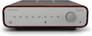 Haut-parleur compact peachtree audio nova150 avec dac (moka ebony metallic)