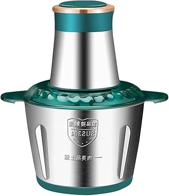 Hachoir à viande électrique multifonctionnel en acier inoxydable 2l, robot culinaire pour viande
