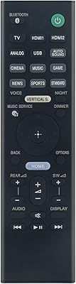 Télécommande de remplacement rmt-ah400u pour système av sony ht-z9f htz9f
