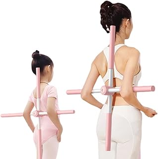 Bâton d'étirement de yoga, outil de correction de posture rétractable pour corriger le bossu,