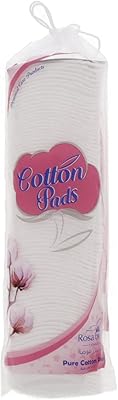 Tampons de coton ronds rosa bella 80 pièces