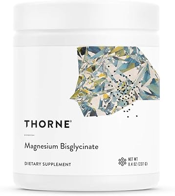 Thorne research, bisglycinate de magnésium, 237 g