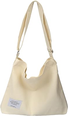 Sacs à bandoulière en toile hobo pour femmes