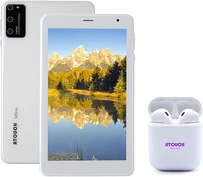 Tablette intelligente a-touch s05 pro avec système android 10.0, écran 7 pouces, 4