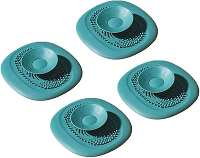 4 pièces couvercle de vidange de sol, bouchon de vidange de baignoire, bouchon