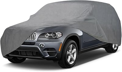 غطاء coverking universal fit - triguard light weather outdoor (رمادي), suv compacts (wrangler)