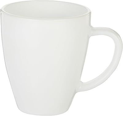 Tasse opale blanche borosil de lara, 40 cl, 40mugpw 1 pièce
