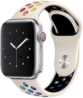 Margoun bracelet sport en silicone pour apple watch 49mm 45mm 44mm 42mm