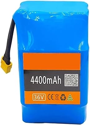 Batterie au lithium 36v 4,4 ah, batterie au lithium-ion 10s2p 36v 4400mah, remplacement