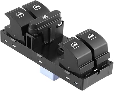 Commutateur de vitre électrique principal pour skoda fabia octavia superb yeti 5l