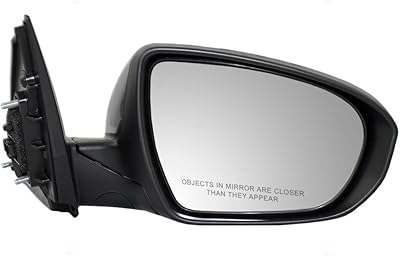 Rétroviseur côté passager de remplacement brook avec signal chauffant compatible avec optima 2014-2015