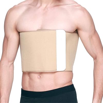 Ruban de stabilisation de fracture des côtes, orthèse de soutien thoracique flexible, orthèse