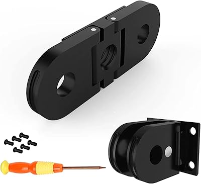 Support adaptateur de remplacement telesin avec port de connecteur de trépied 1 4