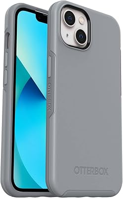 Coque otterbox symmetry series pour iphone 13 (uniquement) - gris flexible