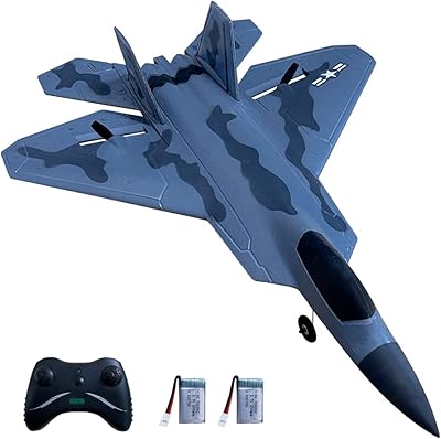 Avion rc hawkswork 2 canaux, f-22 prêt à voler, avion rc 2,4 ghz