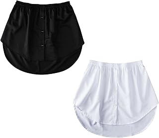 2 pièces pour femmes, haut superposé réglable, bas faux, jupe tunique ample à