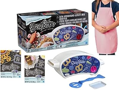 Le nouvel ensemble de four créatif d'easy bake comprend un four avec une poêle,