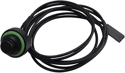 Capteur de température zczqc g1/4 pouces noir mat pour système de refroidissement
