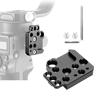 Plaque d'extension latérale dji ronin s sc rs2 rsc2 support d'adaptateur de montage
