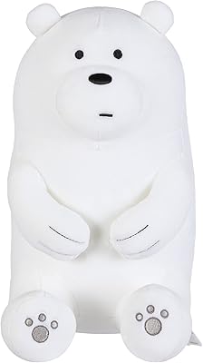 Oreiller en peluche ours kawaii ultra doux miniso pour enfants (11 pouces)