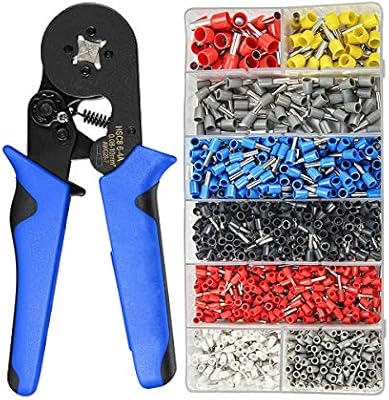 Ensemble d'outils de sertissage de groupe avec 1 200 pièces de sertissage