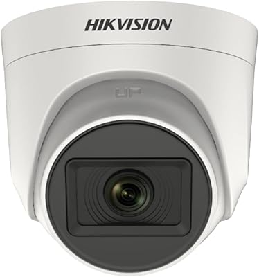 Caméra de vidéosurveillance intérieure hikvision 5mp avec microphone vocal intégré ds-2ce76h0t-itpfs