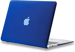 Iwinner coque rigide en caoutchouc rigide mat compatible avec apple macbook air 13,3"