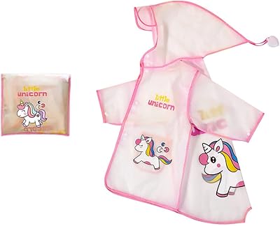 Imperméable eva transparent pour enfants imperméable à capuche portable quick sand veste