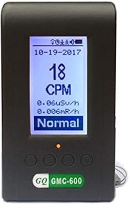Détecteur de dose gq gmc-600 plus pour la détection de dose de rayons