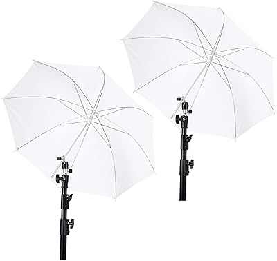I-winner parapluies d'éclairage de studio de photographie professionnel doux semi-transparents ou or noir