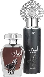 Coffret cadeau de parfum arabiyat al fares pour homme eau