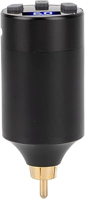 Batterie de tatouage sans fil avec affichage led, port usb, alimentation sans fil