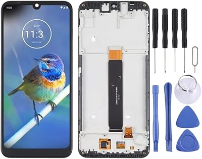 Écran lcd oem pour lenovo k10 2019 xt2025-3 assemblage complet avec cadre (noir)