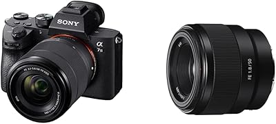 Appareil photo sans miroir plein format sony alpha 7 3 avec objectif fe