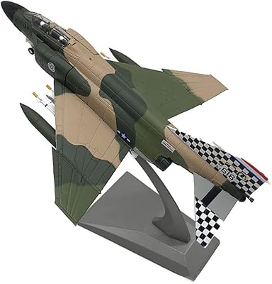 Modèle de chasseur us phantom la- f-4 à l'échelle 1/72, modèles en métal