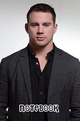 Cahier de composition ligné channing tatum 100 pages 6 x 9