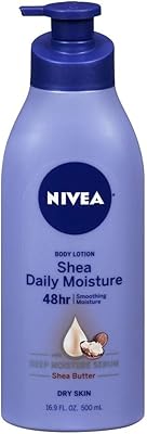 Lait corporel hydratant quotidien nivea smooth au beurre de karité, 16,9 oz