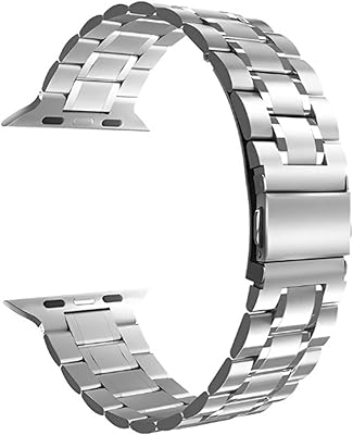 Bracelet de montre halamodo compatible avec le bracelet de montre apple en acier