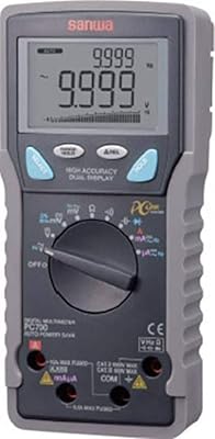 Sanwa 998401672 multimètre portable numérique pc700 ii 1000v cat iii 600v