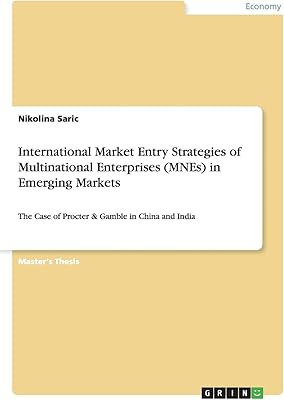 Stratégies d'entrée sur les marchés internationaux des entreprises multinationales (emn) sur les marchés