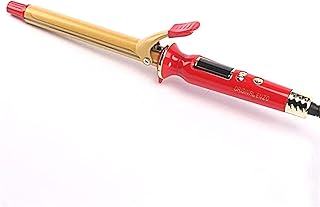 Fer à friser professionnel enzo hair céramique tourmaline fer rotatif avec température
