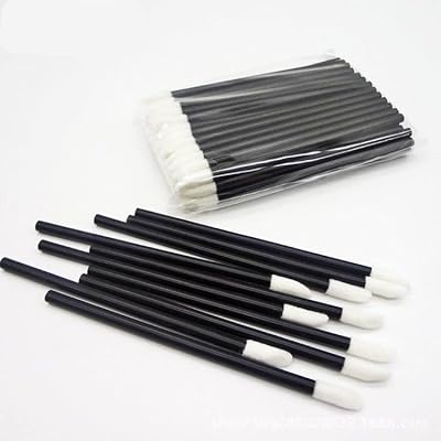 Ensemble de pinceaux à lèvres jetables goworth, 200 pièces, pinceaux de maquillage, rouge