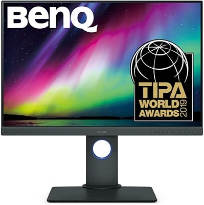 Moniteur de retouche photo et vidéo benq sw240 sw240 24 pouces 16:10 wuxga