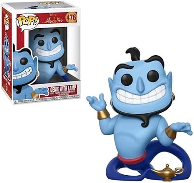 Figurine funko pop disney aladdin génie, multicolore, fu35757