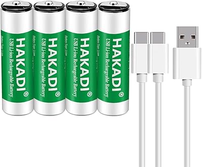 Piles aa rechargeables hackaday 1,5 v 2500 mwh, doubles piles aa au lithium-ion