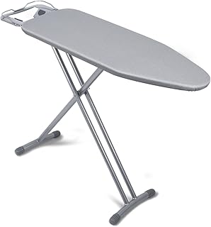 Table à repasser dewey avec repose-fer à hauteur réglable avec doublure en feutre